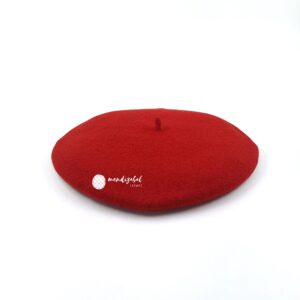 boina clásica rojo-50
